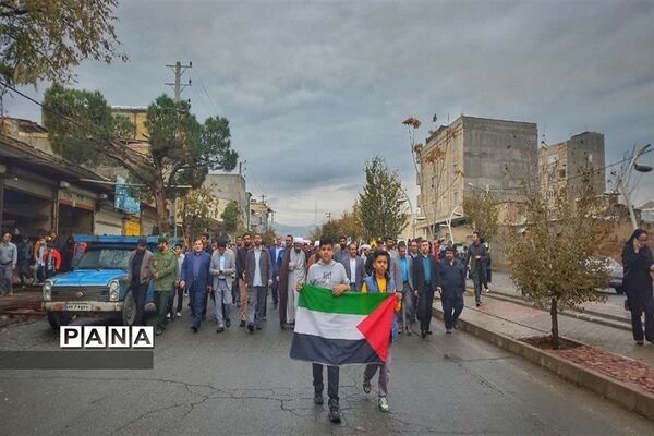 راهپیمایی بزرگ یوم اللّه 13 آبان در اشتهارد