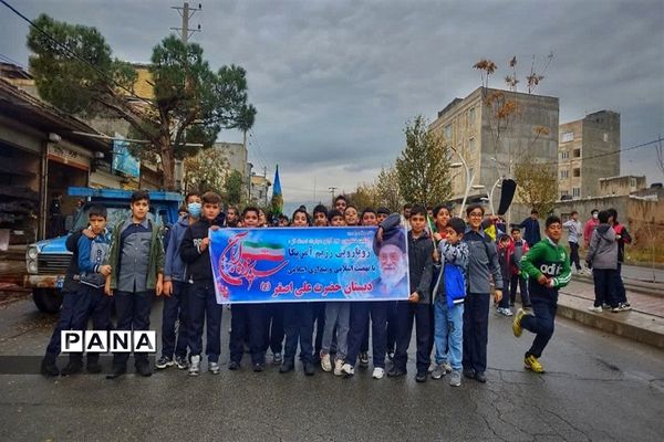 راهپیمایی بزرگ یوم اللّه 13 آبان در اشتهارد