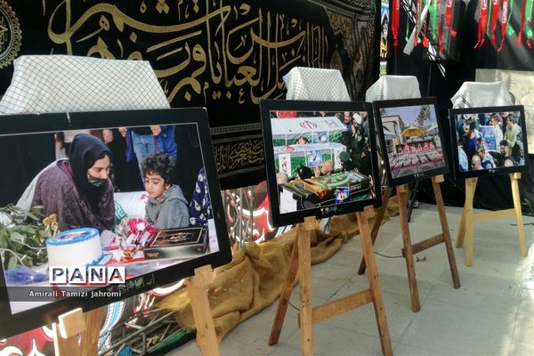 دانش‌آموزان با شهدای دانش‌آموز یک دل شدند