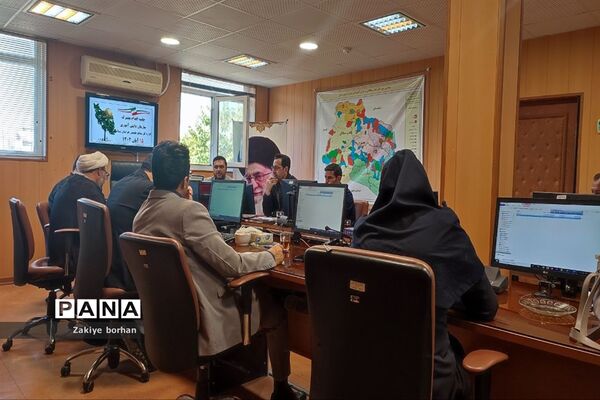 جلسه اقدام مشترک سازمان دانش‌آموزی و اداره‌کل منابع طبیعی خراسان شمالی