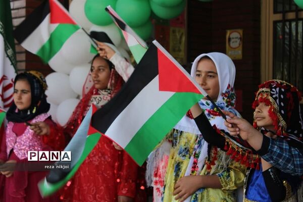 زنگ استکبار ستیزی در آموزشگاه فرزانگان ناحیه یک بهارستان