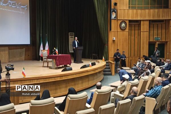مراسم بزرگداشت شهدای خبرنگار جبهه مقاومت  در اهواز