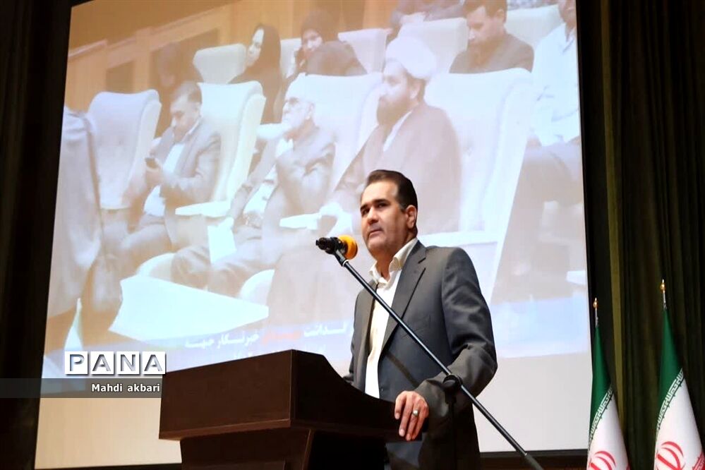 مراسم بزرگداشت شهدای خبرنگار جبهه مقاومت  در اهواز