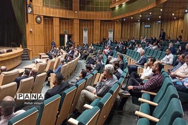 مراسم بزرگداشت شهدای خبرنگار جبهه مقاومت  در اهواز