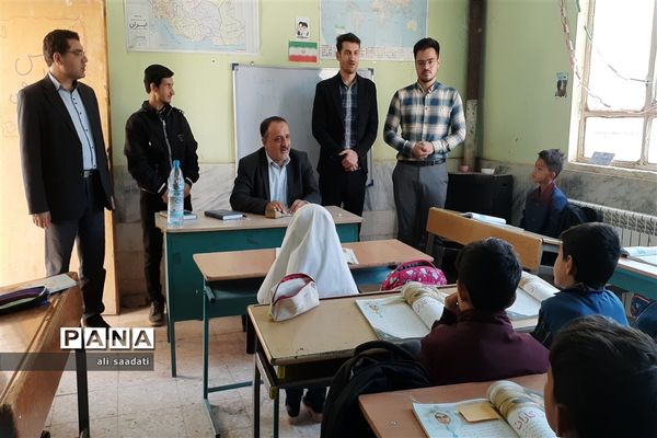 بازدید مدیر آموزش و پرورش کلات از مدارس محور زیبای ژرف