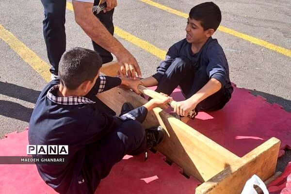 برگزاری کارگاه آمادگی جسمانی برای دانش‌آموزان دبستان بهار طلاییه شهرستان پردیس