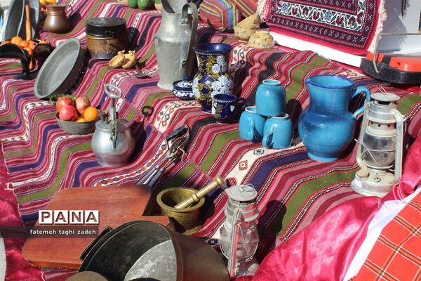 مراسم هفته ملی مازندران در دبیرستان مائده گلوگاه