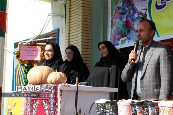 مراسم هفته ملی مازندران در دبیرستان مائده گلوگاه