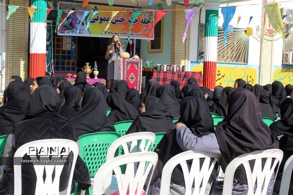 مراسم هفته ملی مازندران در دبیرستان مائده گلوگاه