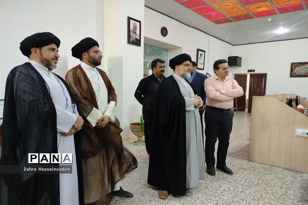 بازدید امام جمعه شهرستان بافق  از اداره فرهنگ و ارشاد اسلامی