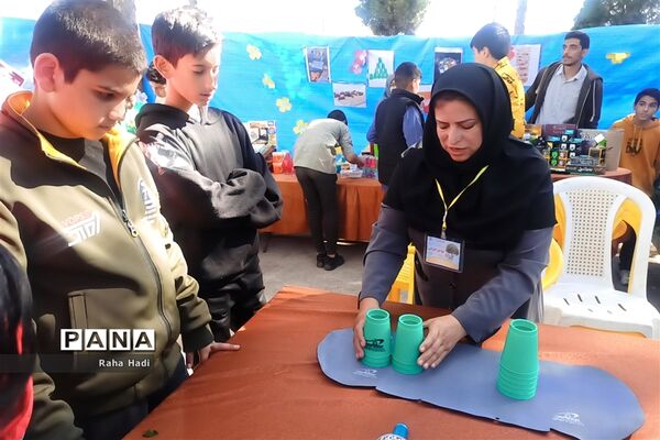 حضور دانش‌آموزان شمال استان فارس در اردوی شهید نیری به میزبانی شهرستان آباده