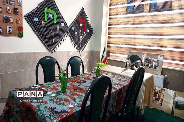 افتتاحیه اولین اتاق بسیج مدرسه نمونه دولتی ارشاد در سطح شهرستان قرچک