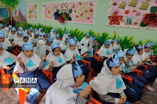 جشن آب دانش‌آموزان مدارس آباده