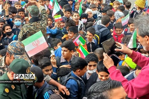 زنگ ایثار و شجاعت و جهاد تبین در دبستان پسرانه تربیت شهرستان پردیس