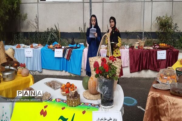 هفته مازندران در دبیرستان شاهد ساری