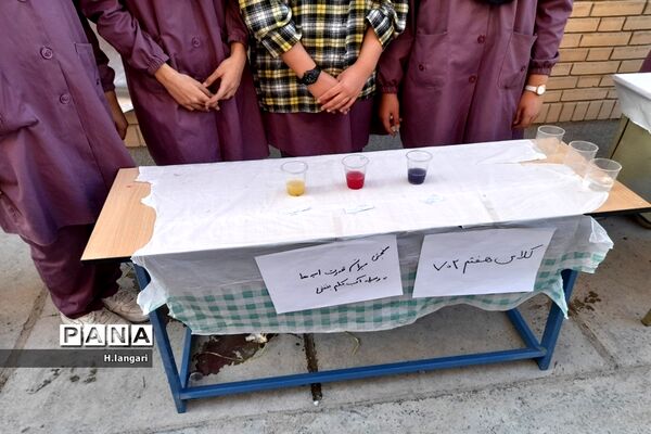 گرامیداشت  روز آزمایشگاه در دبیرستان دخترانه گلستان شهرستان مانه و سملقان