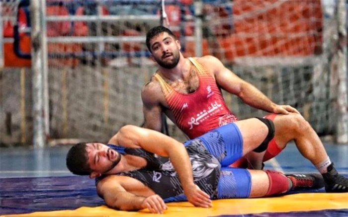 یزدانی در وزن جدید کشتی گرفت