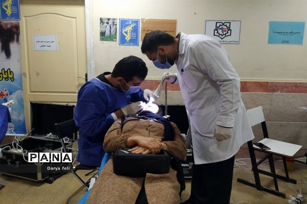 اردوی جهادی پزشکی و فرهنگی در شهرستان‌قرچک