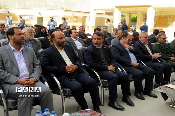 افتتاحیه دبستان 15 کلاسه  ابو ریحان بیرونی در شهرستان بجنورد