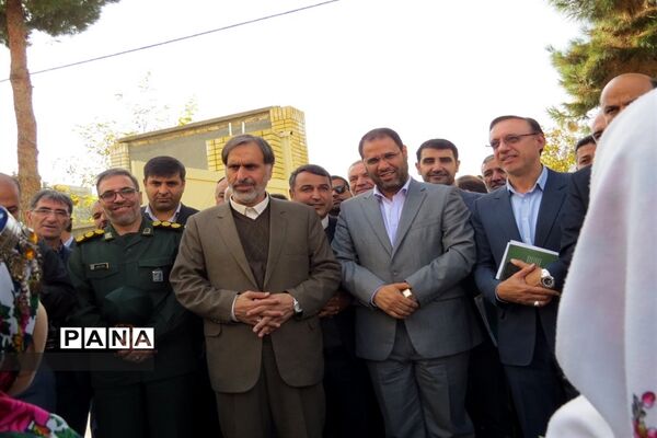 افتتاحیه دبستان 15 کلاسه  ابو ریحان بیرونی در شهرستان بجنورد
