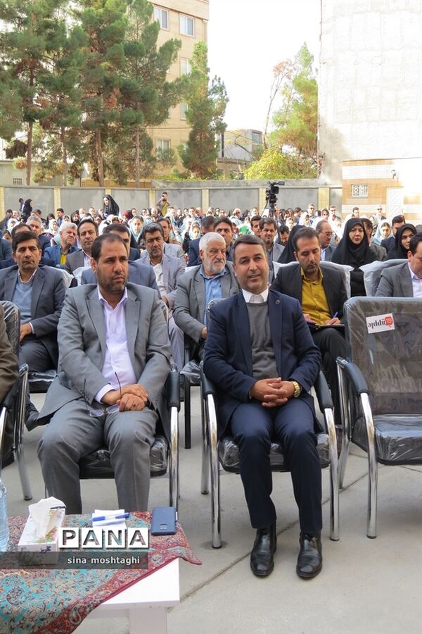افتتاحیه دبستان 15 کلاسه  ابو ریحان بیرونی در شهرستان بجنورد