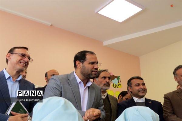 افتتاحیه دبستان 15 کلاسه  ابو ریحان بیرونی در شهرستان بجنورد