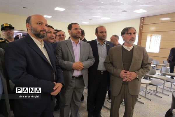 افتتاحیه دبستان 15 کلاسه  ابو ریحان بیرونی در شهرستان بجنورد
