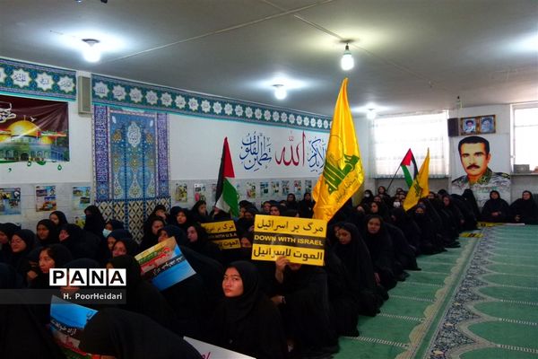 یادواره شهدا در دبیرستان امامت قم