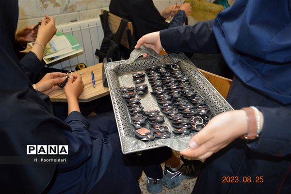 یادواره شهدا در دبیرستان امامت قم