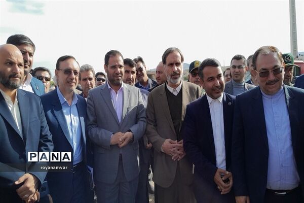 آیین افتتاحیه استخر دانش‌آموزی شهیدحسین جلیلی راد