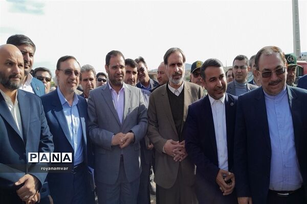 آیین افتتاحیه استخر دانش‌آموزی شهیدحسین جلیلی راد