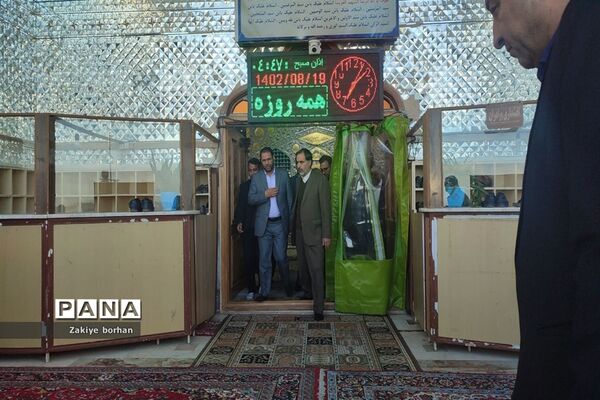 گلباران  مزار شهدای شهرستان بجنورد با حضور وزیر آموزش و پرورش