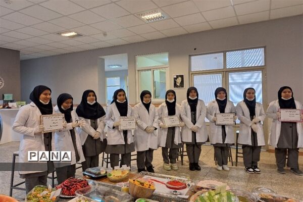 افتتاحیه آزمایشگاه شهیده شیما اکرم صیدم در دبیرستان فرزانگان ۴(قدسیه علوی)