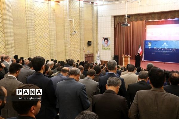 آیین تکریم و معارفه مدیرکل آموزش و پرورش استان مرکزی