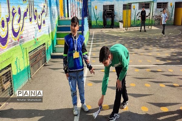 افتتاحیه سفیران سلامت در دبستان غیردولتی نیکان ملارد