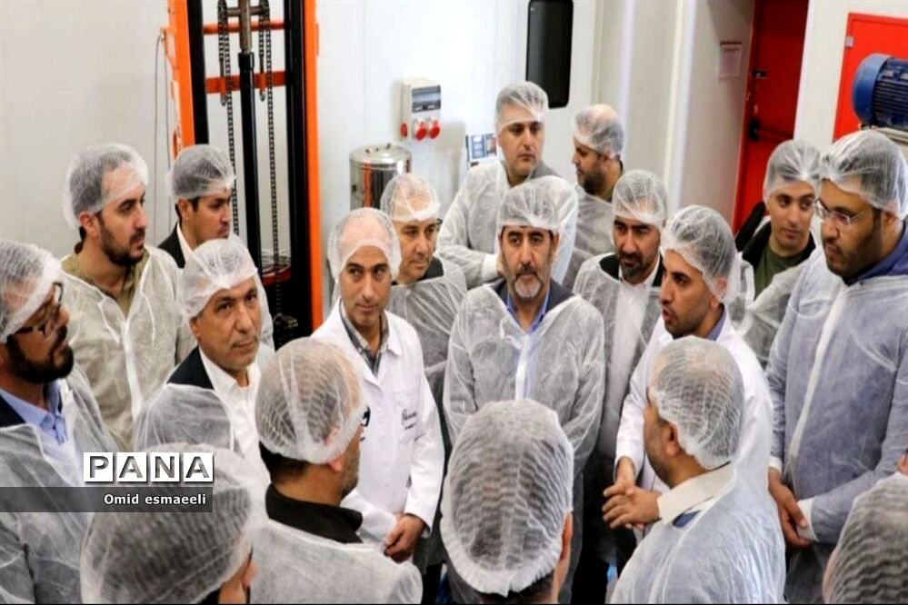 حضور معاون سیاسی استانداری آذربایجان شرقی در شرکت های مانی و فولاد صنعت بناب