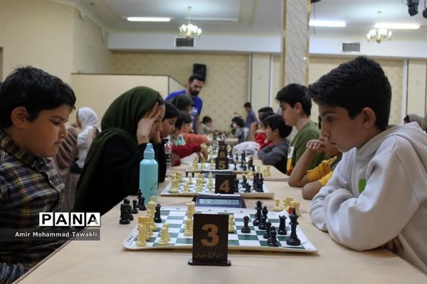 دومین دوره مسابقات استعدادیابی شطرنج در بافق