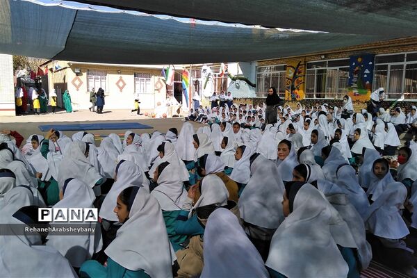 افتتاحیه المپیاد ورزشی درون‌ مدرسه‌ای در مدارس شهرستان آباده