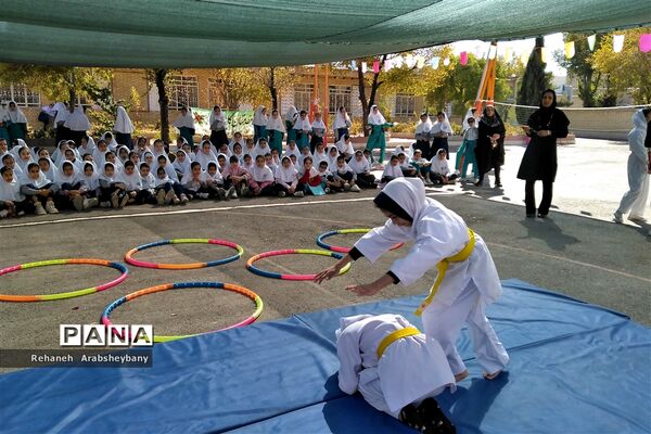 افتتاحیه المپیاد ورزشی درون‌ مدرسه‌ای در مدارس شهرستان آباده