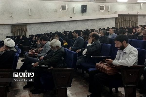 گردهمایی فرهنگیان بسیجی ناحیه یک با سخنرانی حجت الاسلام محمد حسین راجی