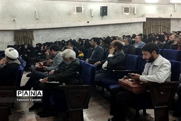گردهمایی فرهنگیان بسیجی ناحیه یک با سخنرانی حجت الاسلام محمد حسین راجی