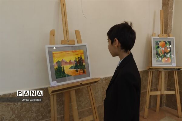 مراسم اختتامیه جشنواره نقاشان کوچک در اسلامشهر