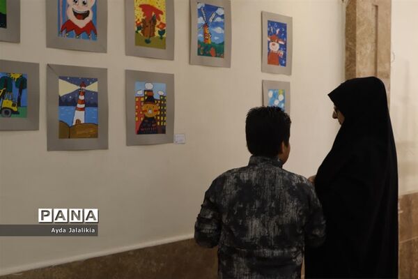 مراسم اختتامیه جشنواره نقاشان کوچک در اسلامشهر