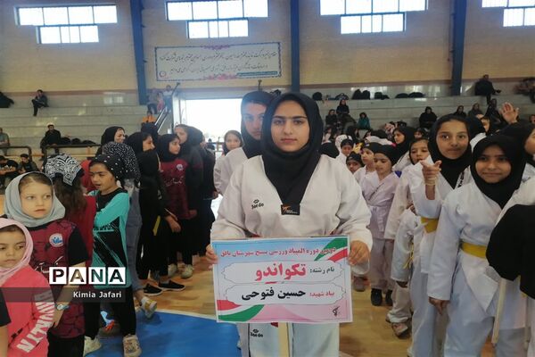 افتتاحیه دومین جشنواره ورزشی بسیج شهرستان بافق