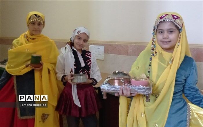 برگزاری جشنواره غذا در مدرسه توفیق شهرستان‌رباط‌کریم/فیلم