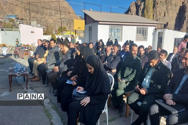 آیین کلنگ‌زنی بیمارستان امام رضا (ع) بلده