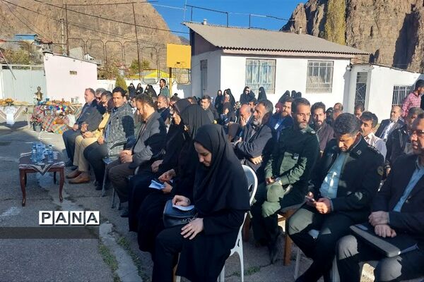 آیین کلنگ‌زنی بیمارستان امام رضا (ع) بلده
