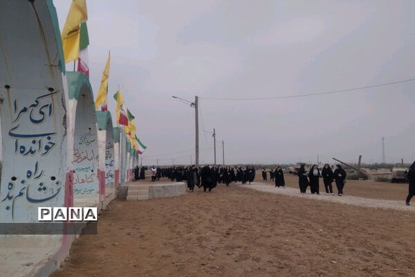 سفر معنوی راهیان نور دختران شهر ورامین