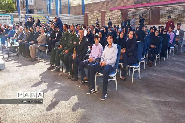 افتتاح ساختمان آموزشی 12 کلاسه مشارکتی زنده یاد حاج سید علی جلالی در دلیجان
