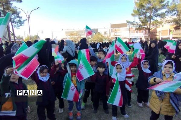 راهپیمایی حماسی مردم دارالمومنین کاشان